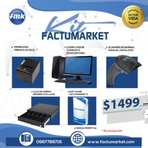 Kit completo factumarket punto de venta