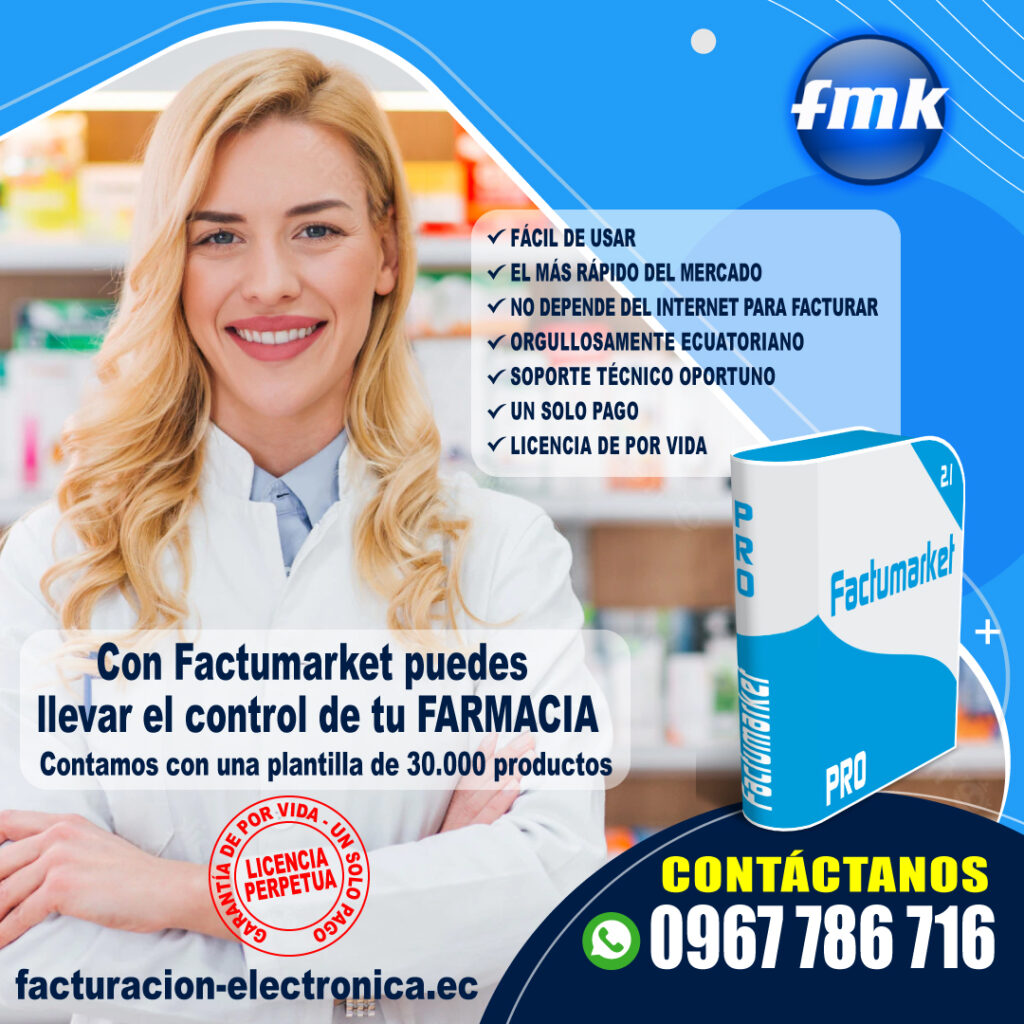 Sistema De Facturación Para Farmacia Tienda Factumarket