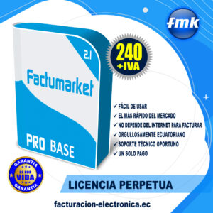 sistema-de-facturacion Factumarket PRO Base 2.1 Licencia Perpetua