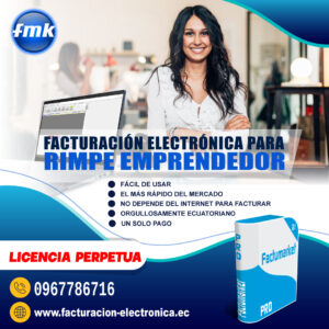 Facturación Electrónica para RIMPE EMPRENDEDOR
