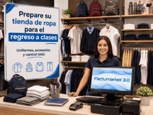 regreso a clases venta ropa Sistema de Facturación Electrónica para Tienda de Ropa
